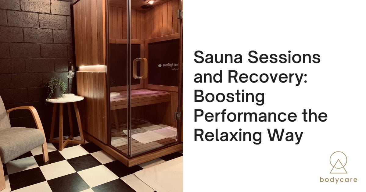 Modern sauna at BodyCare Health Club Albany